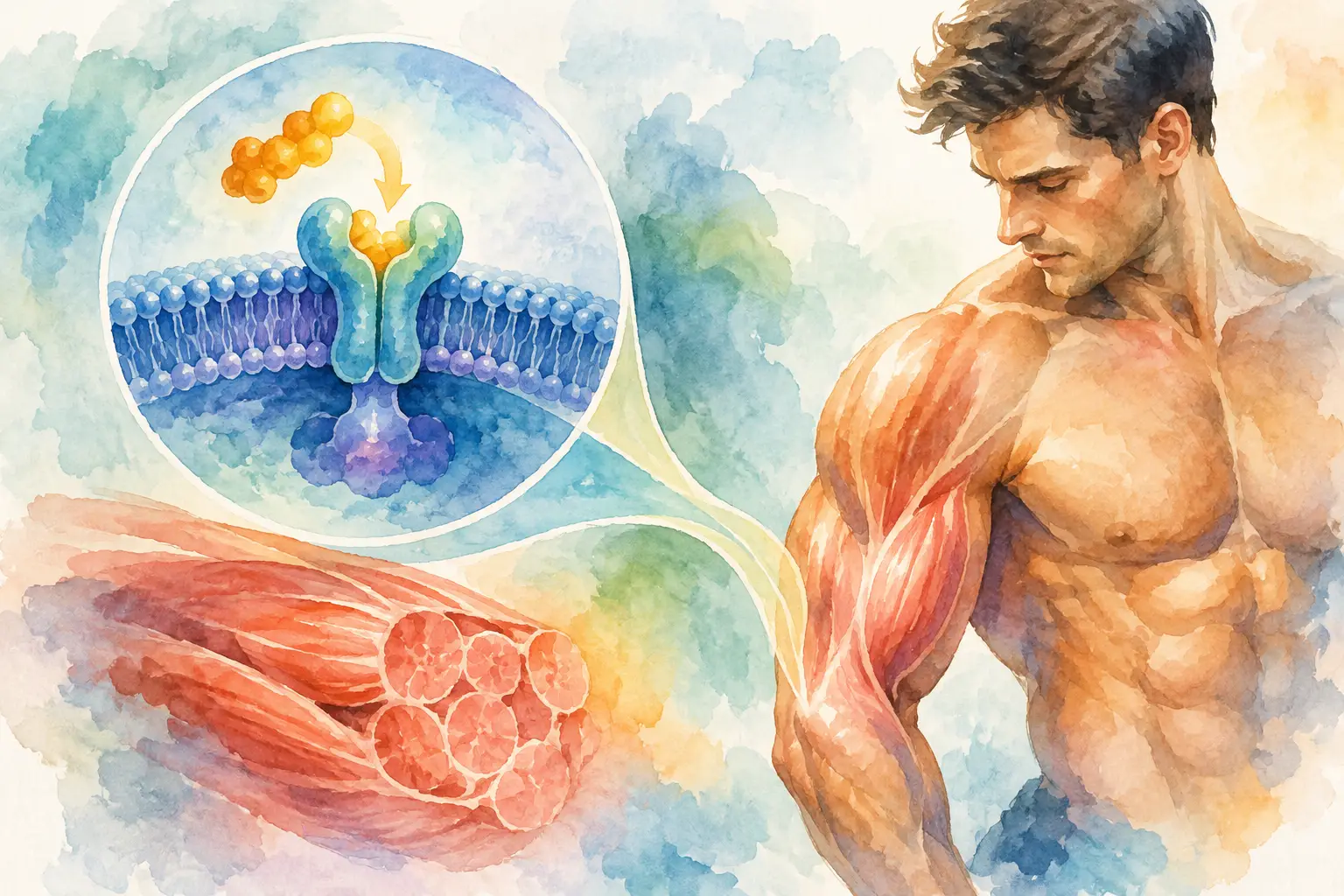 Función del receptor androgénico muscular